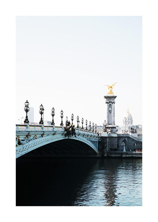 Pont Alexandre III Poster / Arte fotográfica em Desenio AB (11336)
