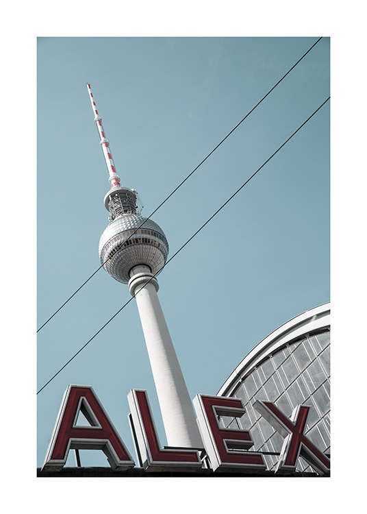 Alexanderplatz Poster / 50x70 cm em Desenio AB (11410)