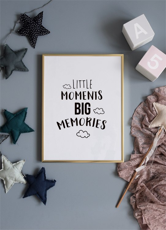 Little Moments Poster / Bebé em Desenio AB (11442)