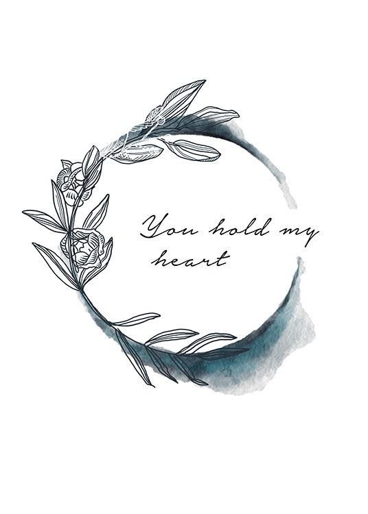 You Hold My Heart Poster