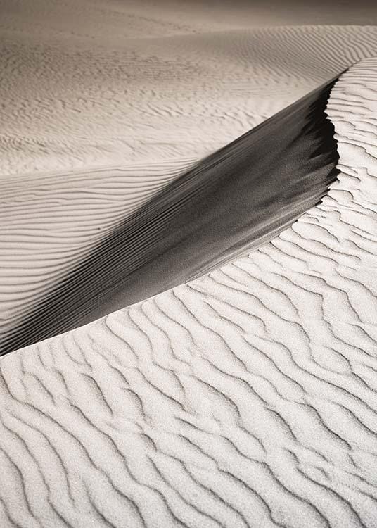 Sand Dune Landscape Poster