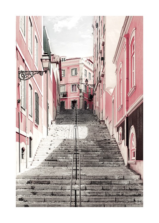 Street of Lisbon Poster / Arte fotográfica em Desenio AB (11808)