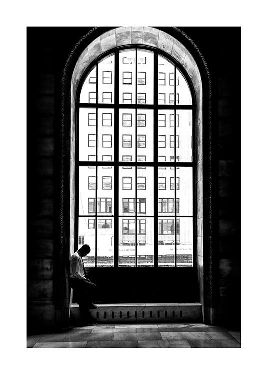 Man at the Window Poster