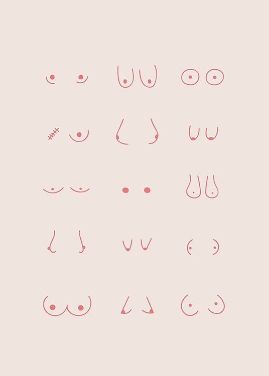 Shapes and Sizes Poster