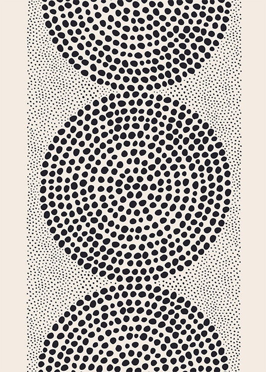 Dotted Pattern Poster / Arte em Desenio AB (12571)