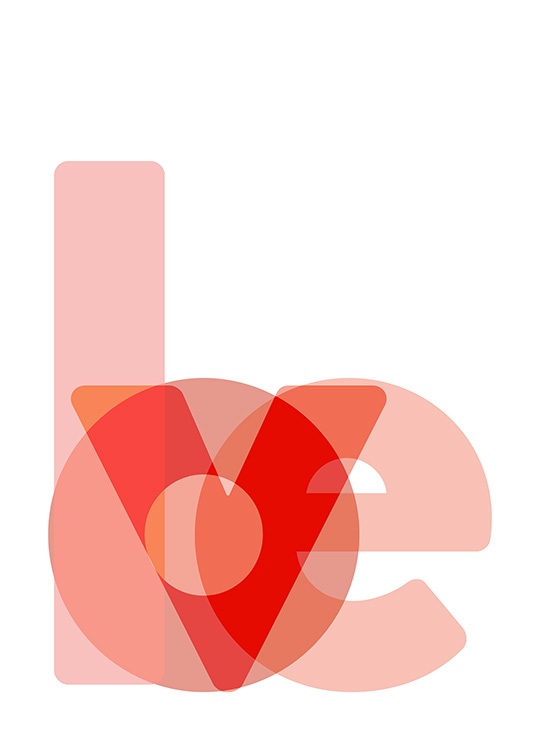 Graphic Love Poster