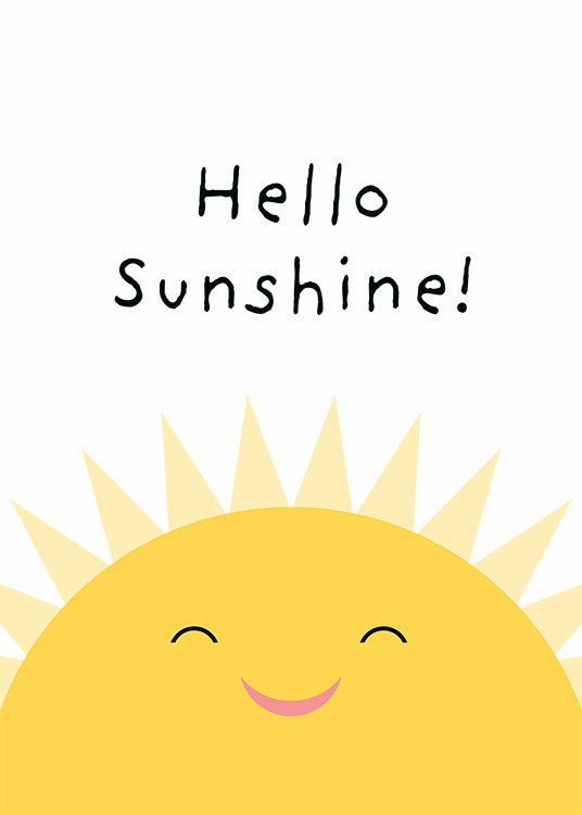 Hello Sunshine Poster