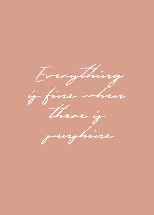 When There is Sunshine Poster