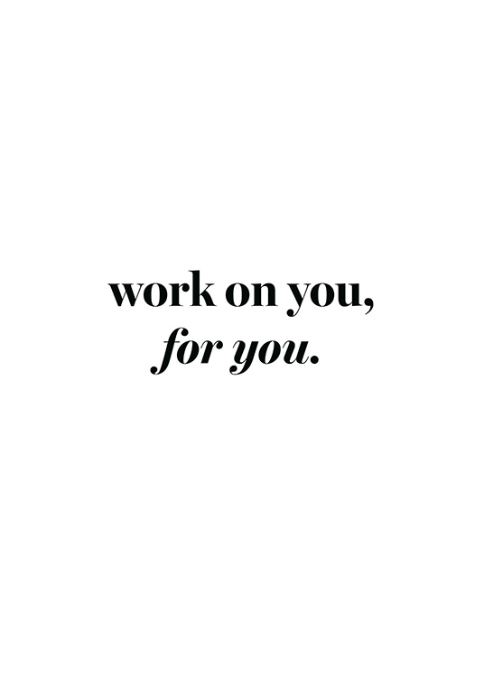 Work on You Poster