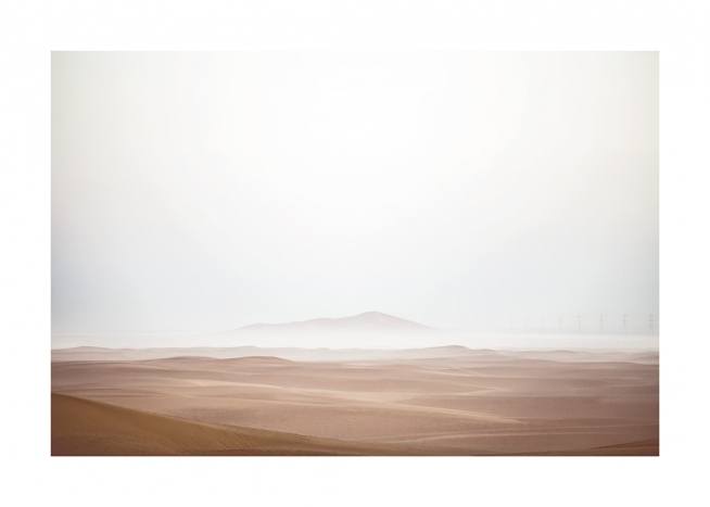 Riyadh Desert Poster