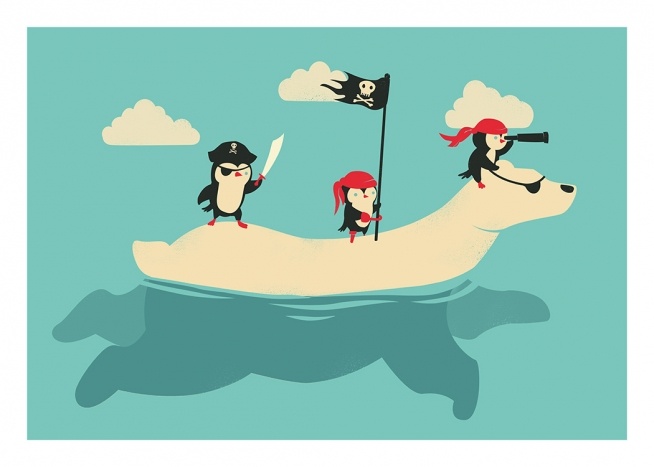 The Scourge of the Arctic Poster