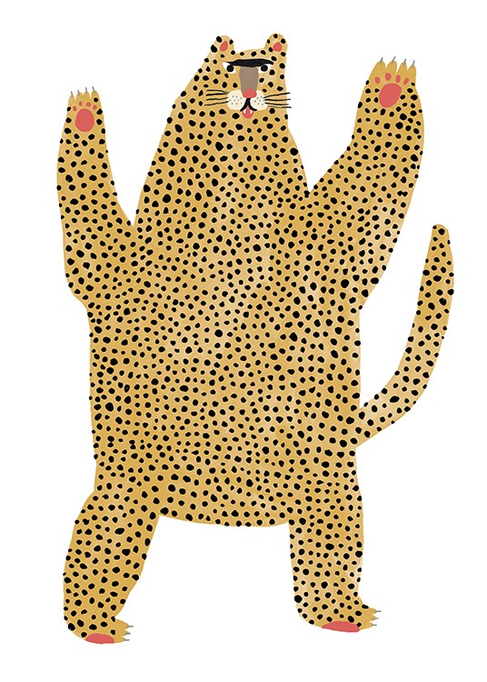 Cheetah Pal Poster / Bebé em Desenio AB (13941)