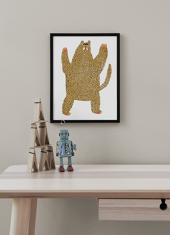 Cheetah Pal Poster / Bebé em Desenio AB (13941)