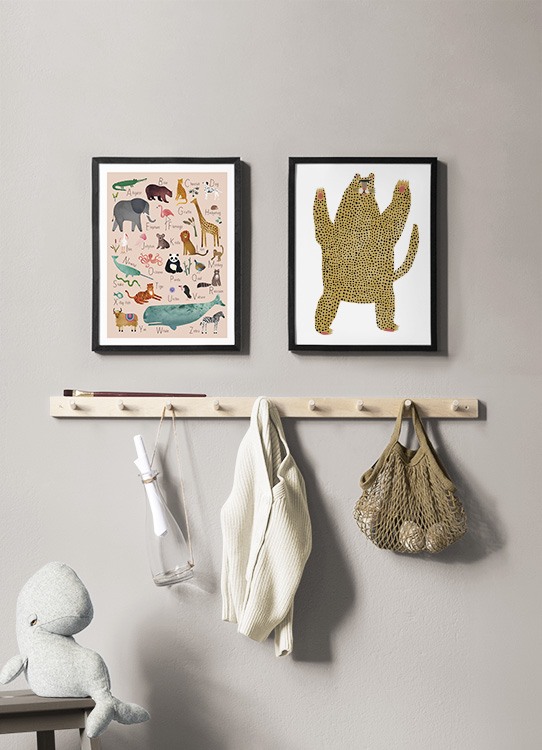 Cheetah Pal Poster / Bebé em Desenio AB (13941)