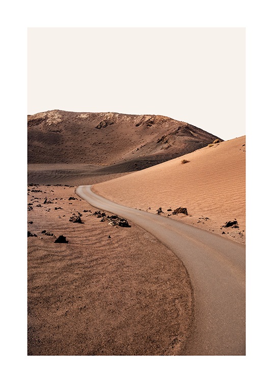 Through the Desert Poster
