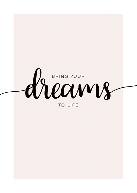 Bring Your Dreams Poster