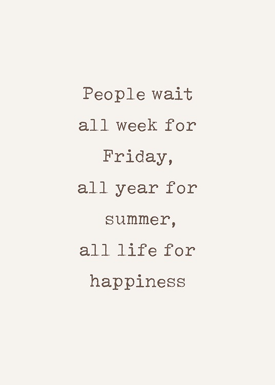 All Year for Summer Poster