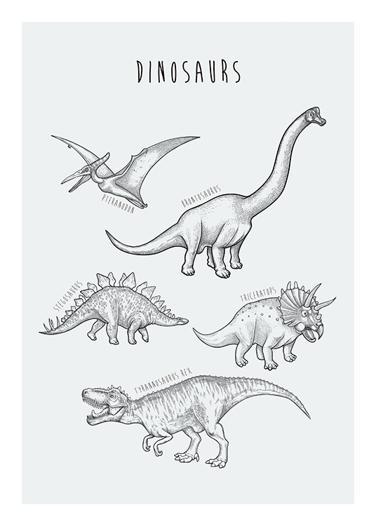 Dinos Poster