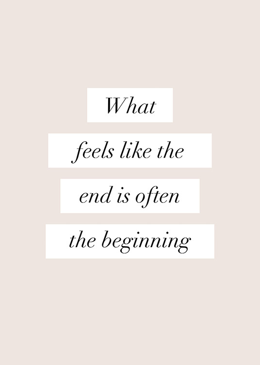 The Beginning Poster