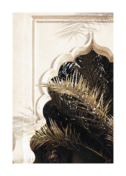 Marrakech Architecture Poster