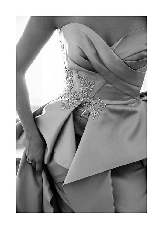 Haute Couture Dress Poster