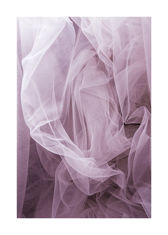 Purple Softness Poster