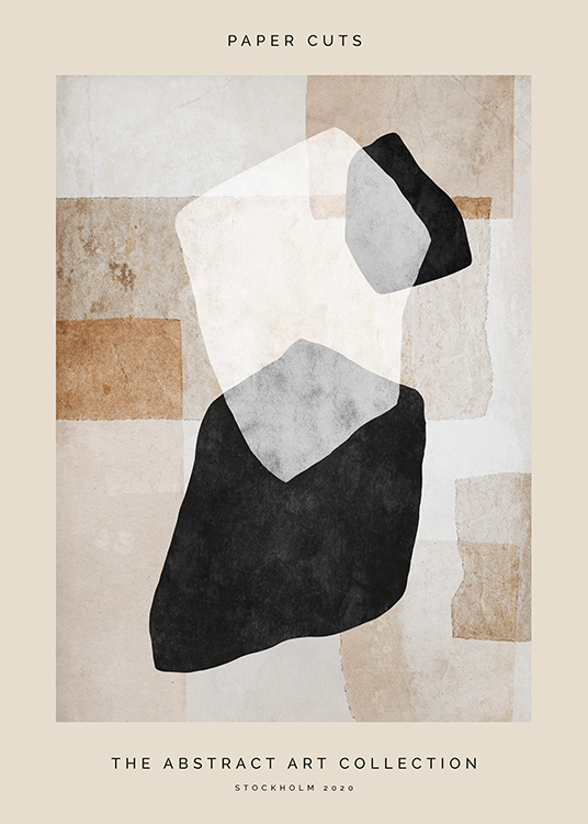 Paper Cuts No1 Poster