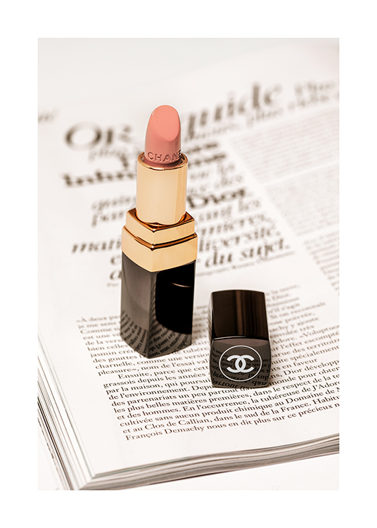 Chanel Lipstick Poster