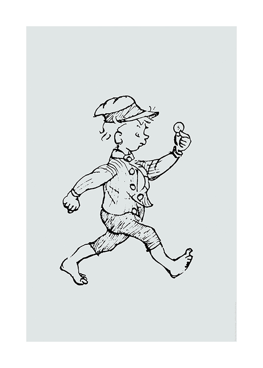 Emílio em Lonneberga No1 Poster