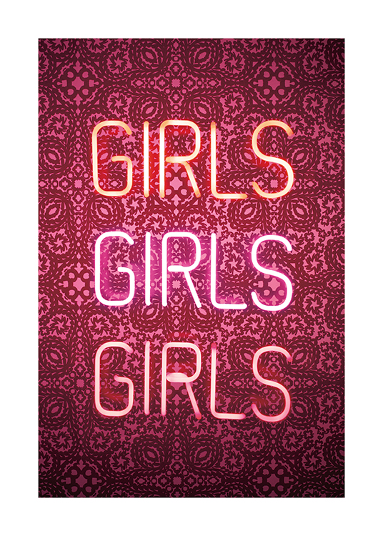 Girls Girls Girls Poster