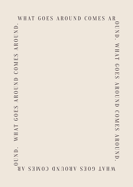 What Comes Around Poster