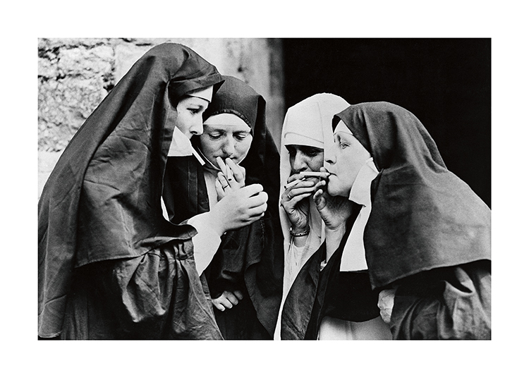 Nuns Smoking Poster