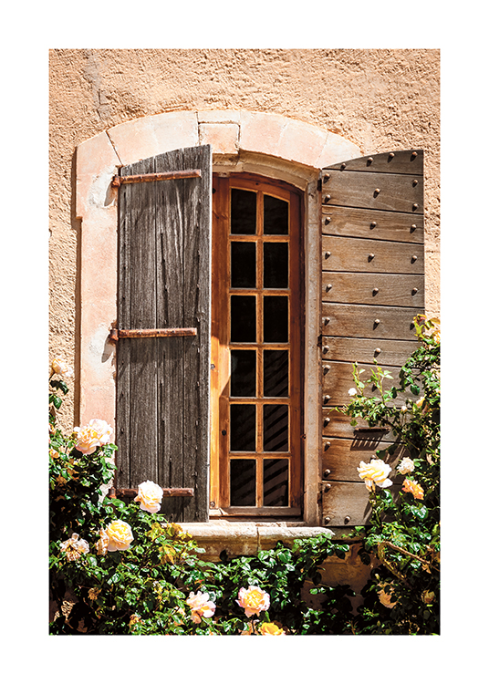 Window in Provence Poster