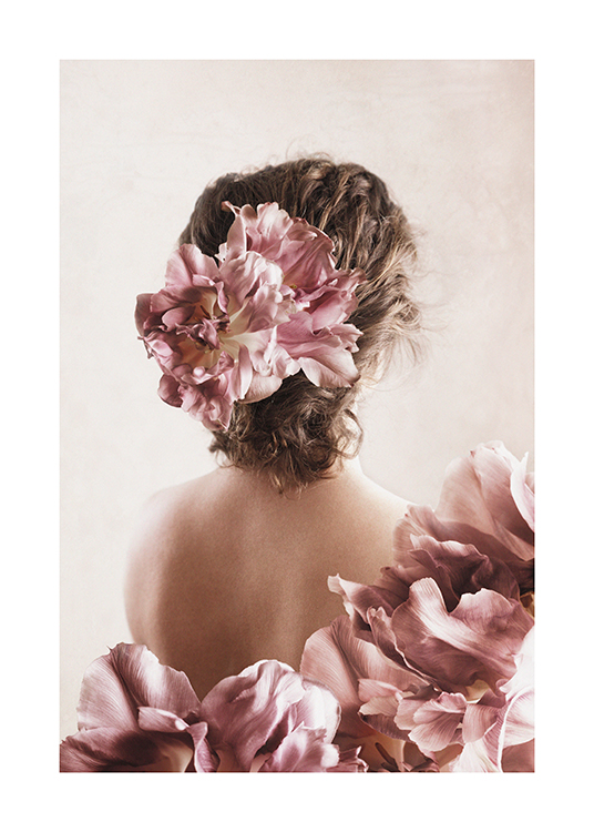 Flower Lady No1 Poster