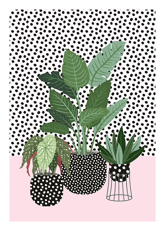 Plant Trio Poster
