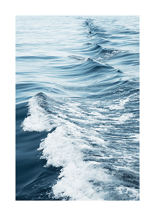 Waves of the Sea Poster