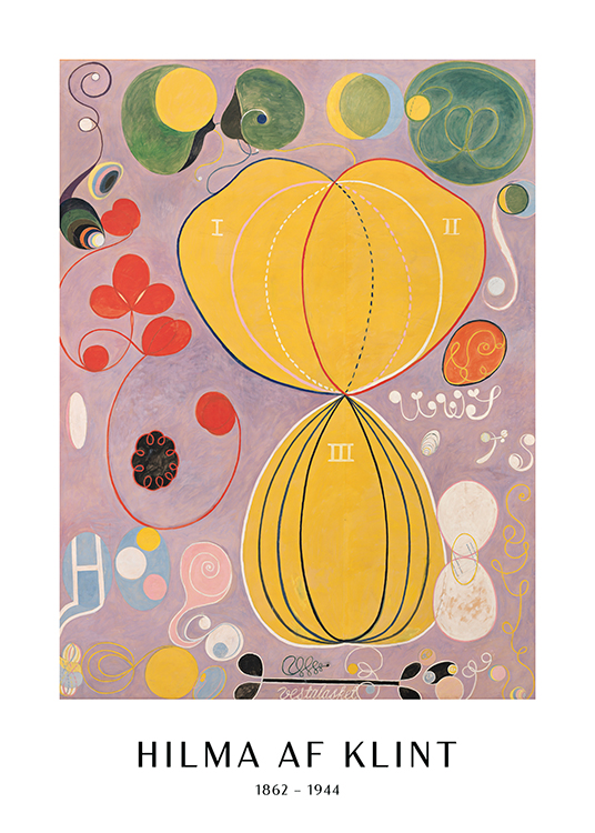 Hilma af Klint - The Ten Largest, Adulthood, No. 7 Poster