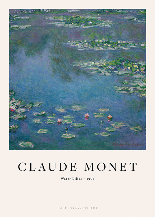 Monet - Water Lilies Poster