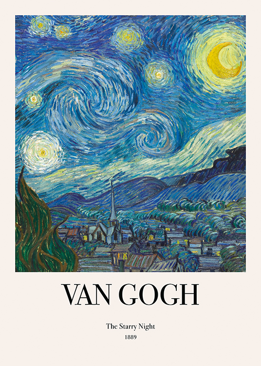 Van Gogh - The Starry Night Poster