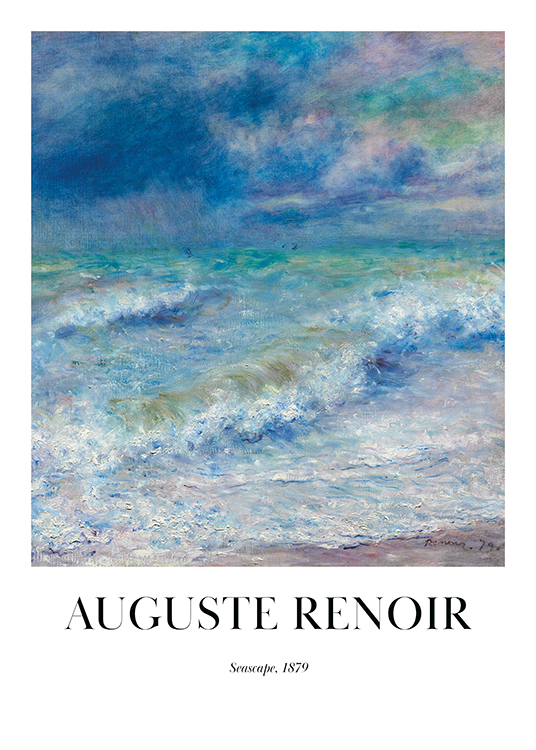 Renoir - Seascape Poster