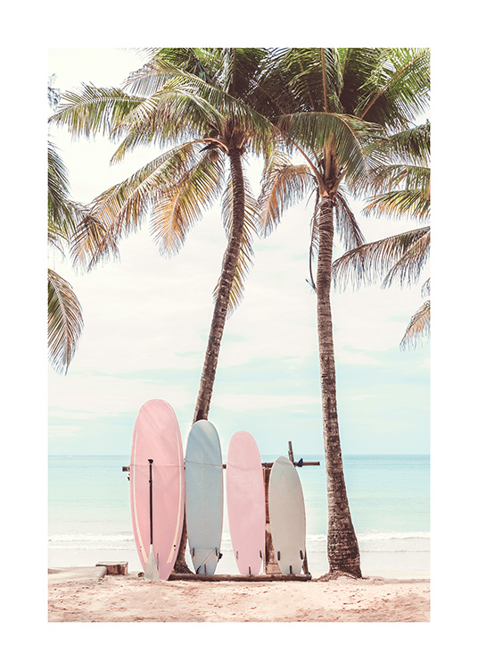 Surfboards Poster