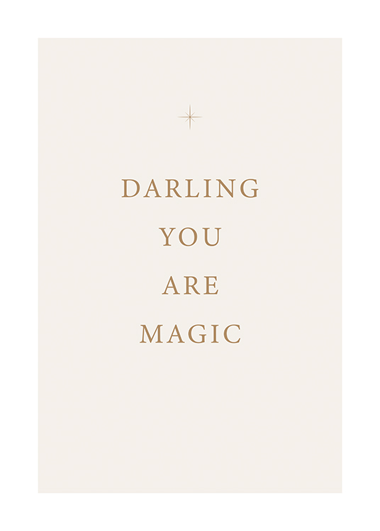 You Are Magic Poster
