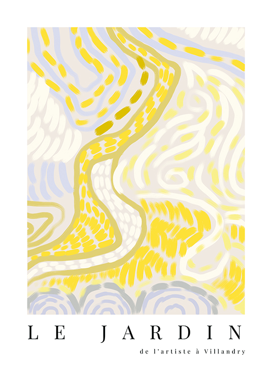 Le Jardin No3 Poster