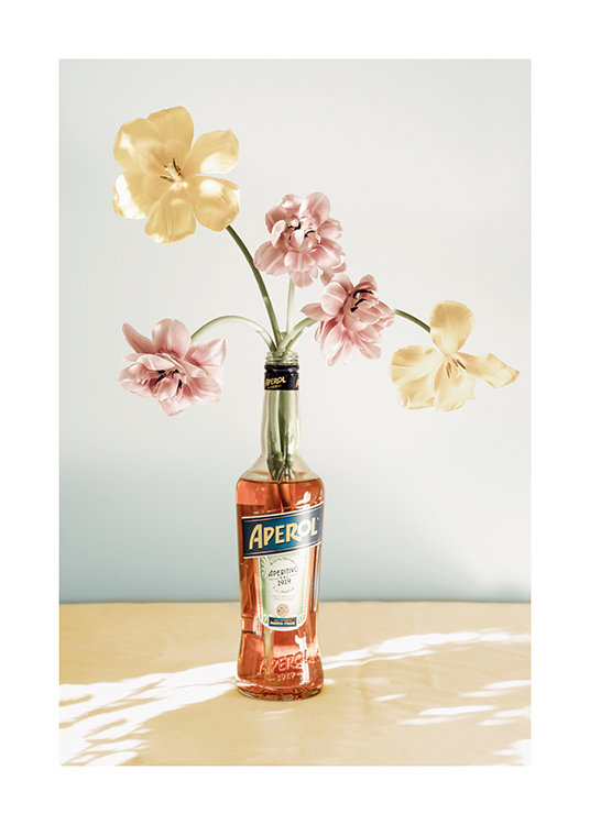 Aperol Bouquet Poster