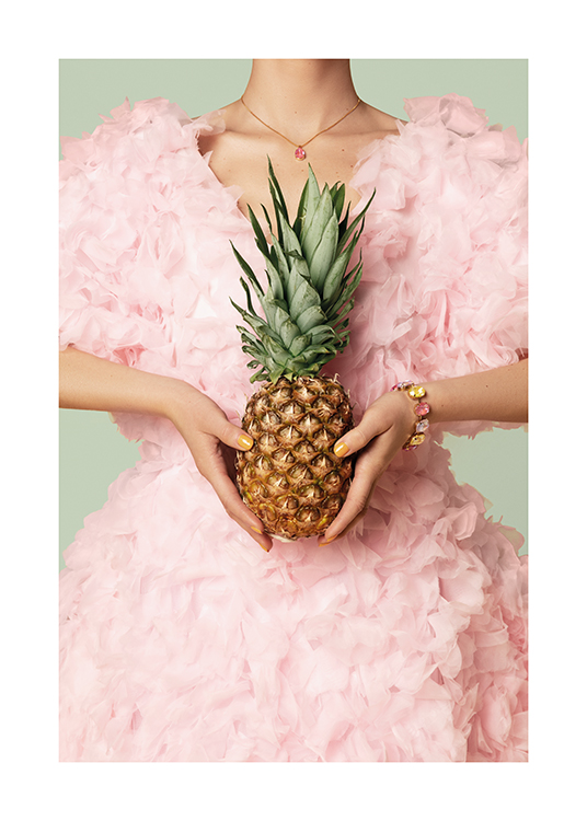 Fashion Pineapple Poster