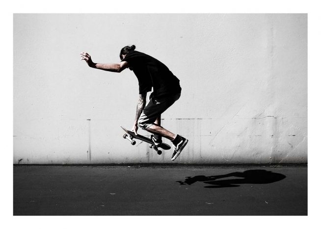Skating In La Poster / Arte para teenagers em Desenio AB (2065)