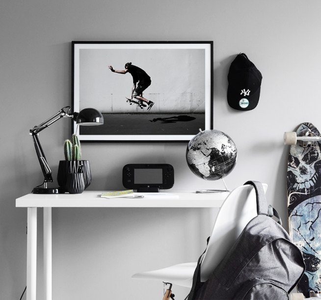 Skating In La Poster / Arte para teenagers em Desenio AB (2065)