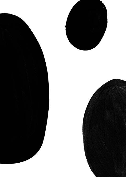 Black Pattern No2 Poster