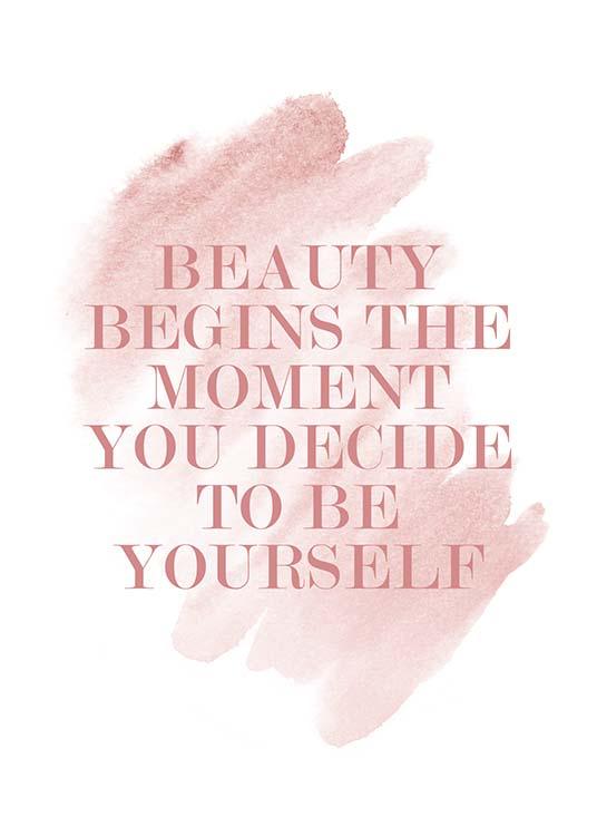 Beauty Begins Poster