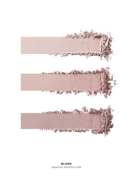 Three Shades Of Pink Poster